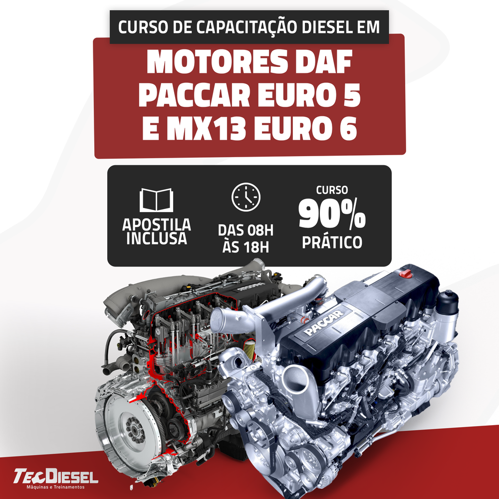 MOTORES DAF PACCAR EURO 5 E MX13 EURO 6