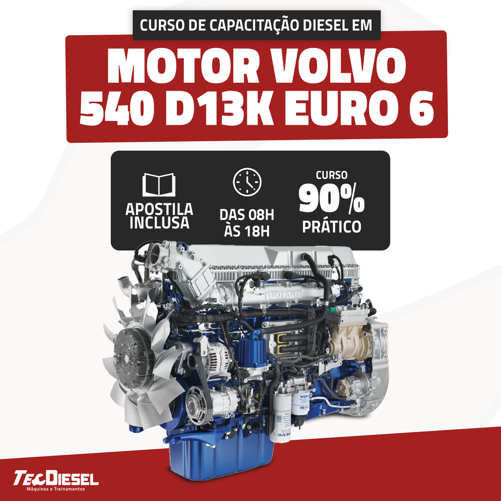 MOTOR VOLVO 540 D13K EURO 6